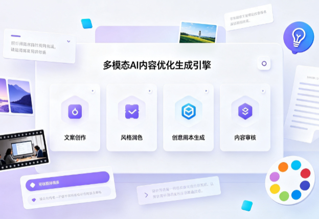 苏尼特右旗AI智能内容优化创新 多模态生成技术丰富数字内容创作生态